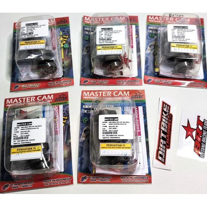 MASTER CAM NOKEN AS BRT AS KLEP BRT CRF NEW MEGAPRO VERZA 150 TIPE R Original