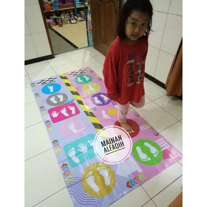 TERMURAH - Mainan kreatifitas anak / Mainan Edukasi Jejak Kaki dan Tangan 2 x M