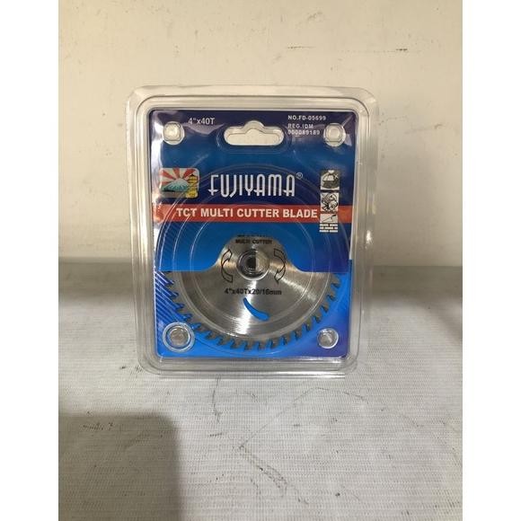 Wdr-75 Fb-43 Mata Gergaji Kayu 4 Inch / Mata Gergaji Kayu 4X40T Fujiyama / Mata Circular Saw Kayu Tc