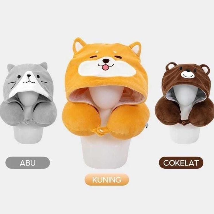 Kkb Alba Sol Hooded Ne Pillow Bantal Leher