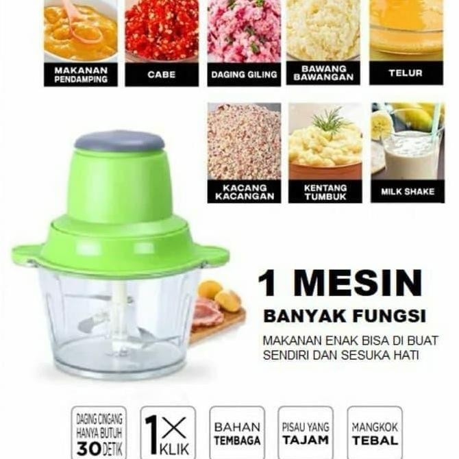 Blender Serbaa Gilingan Daging Chopper Blender Daging Elektrik Meat