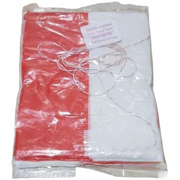 Grosir Bendera Plastik Bendera Renteng Bendera Kresek