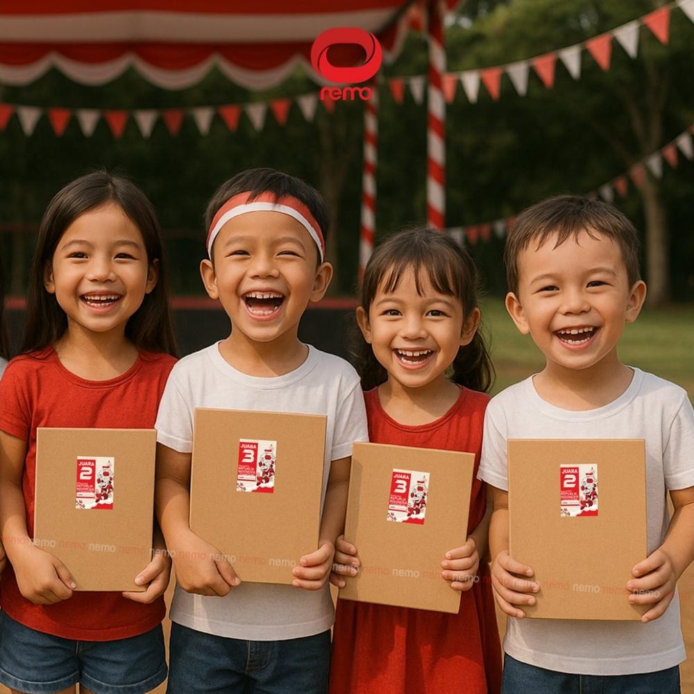 

Rf-45 Hadiah Lomba 17 Agustus - Hadiah Hut Ri Paket Buku Atk Murah - Coklat