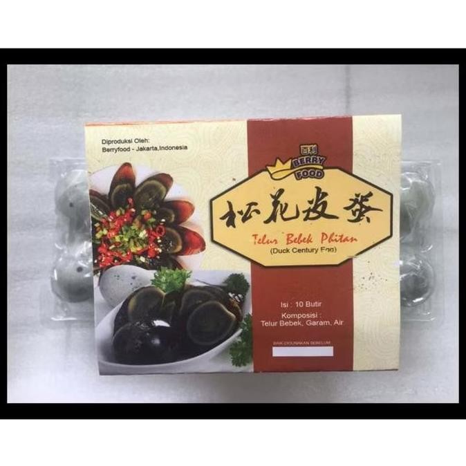 

Century Eggs Pitan Isi 10 Butir Telur Fermentasi Pitan Instant