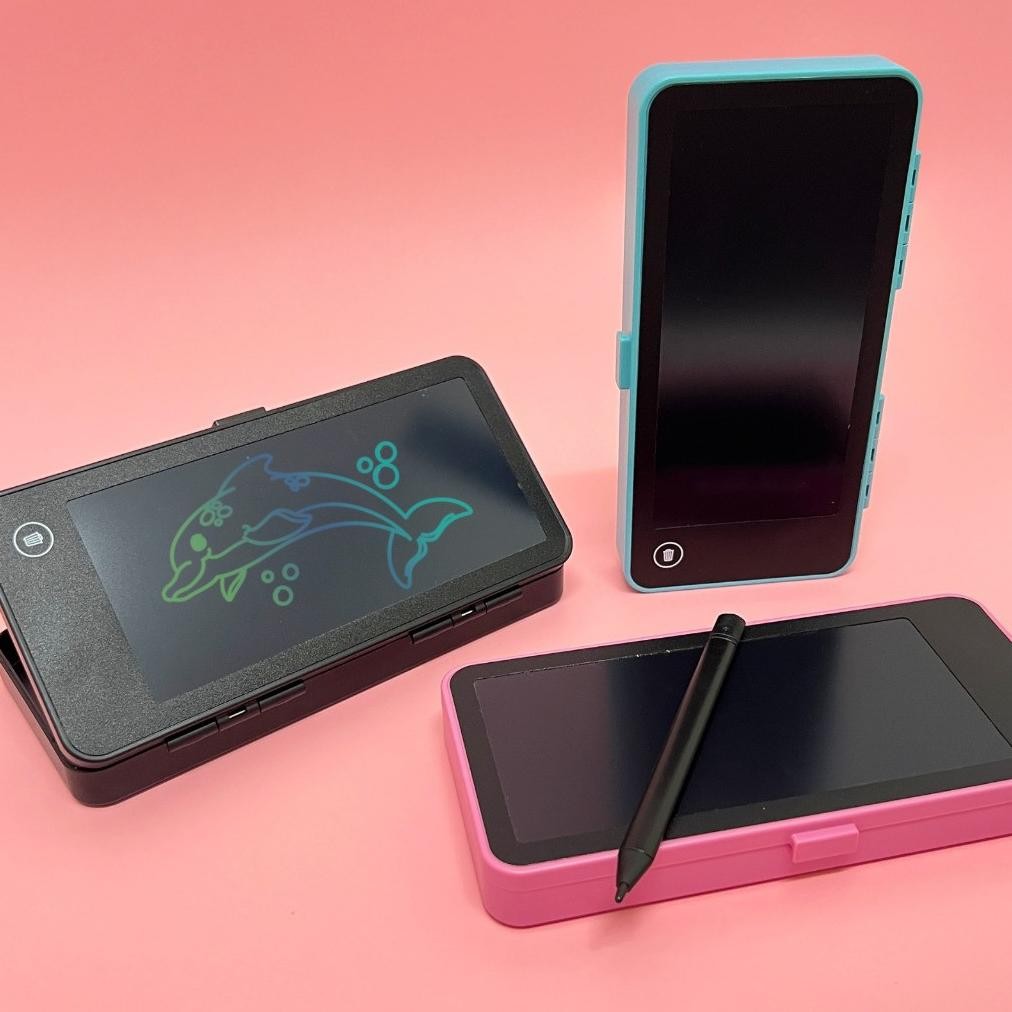 

Aw-96 (Ks) Drawing Box Kotak Pensil Dan Papan Coret Kreatif Anak Dengan Digital Pad Edukasi