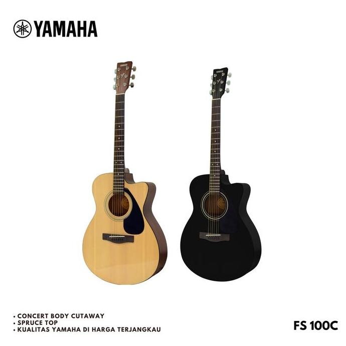 Gitar Akustik Yamaha FS100C / FS 100C Original LA