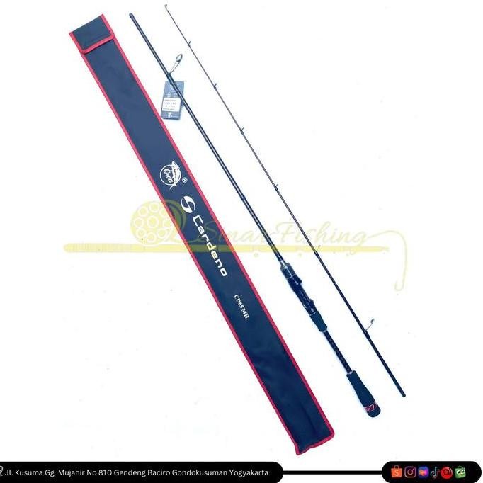 Joran Spinning Casting Orca Cardeno 1.98 cm 8-17Lb Bahan Carbon X-Wrap