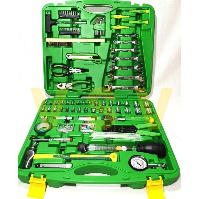 TEKIRO TOOL SET 130 PCS / TOOLSET TEKIRO 130 pcs / Mekanik tool set / mechanic TEKIRO
