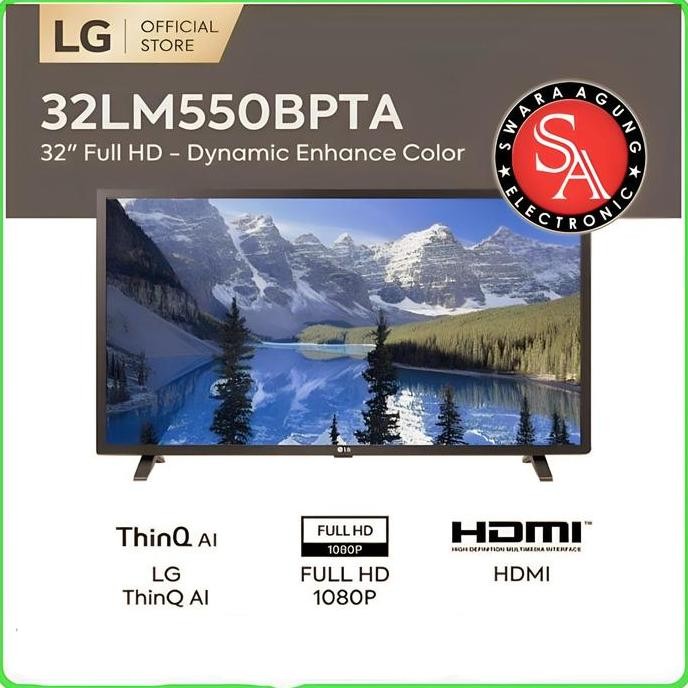 Led Digital Tv 32 inch LG Type:32LM550 - Khusus  Medan