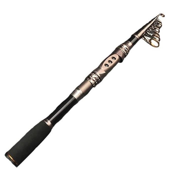 joran pancing telescopic carbon