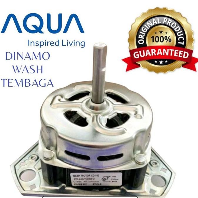 dinamo wash mesin cuci aqua 2 tabung / motor dinamo pencuci aqua