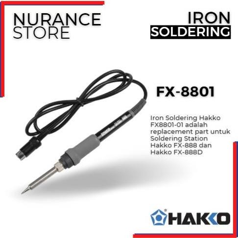 Bst Ready Soldering Iron Hakko Fx-8801 (Part Hakko Fx-888 & Fx-888D) Best Seller