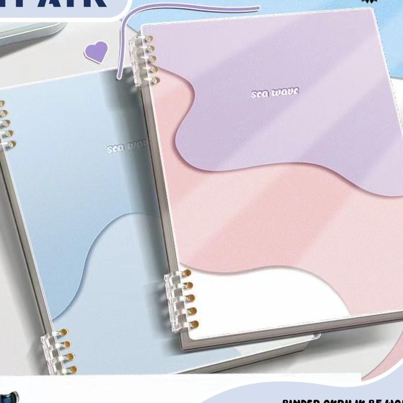 

Buku Catatan B5 Buku Tulis Sekolah Lucu Ring Notebook Aesthetic Lose Leaf Binder