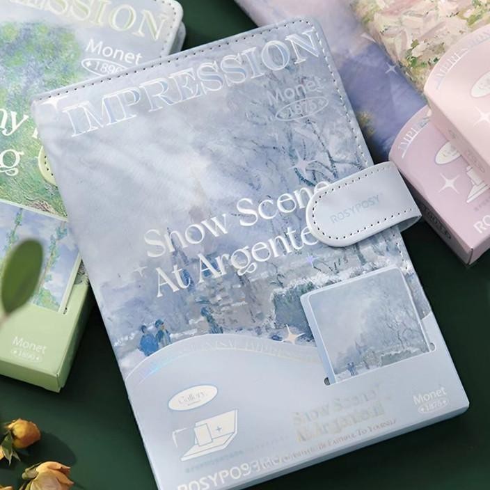 

Full Color Buku Diary Rosyposy Pemandangan Alam Korea Vintage Lucu Jurnal Handbook Buku Catatan Unik Penutup Magnet