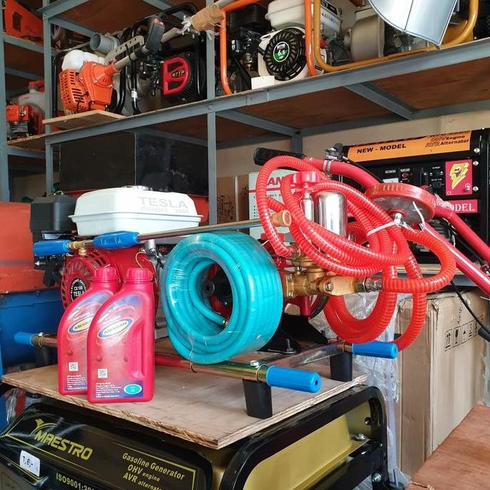 KOMPRESSOR MESIN CUCI MOBIL MOTOR BENSIN MESIN DOORSMEER TEKANAN TGGI