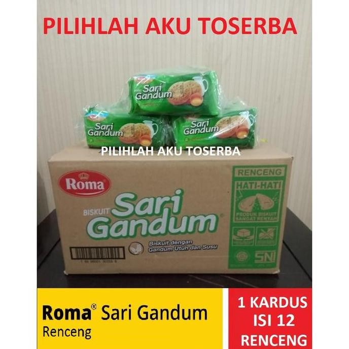 

Promo Biskuit Roma Sari Gandum Renceng 39 Gram - 1 Kardus Isi 12 Renceng
