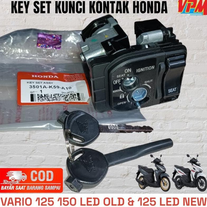 KEY SET KUNCI KONTAK ASSY VARIO 125 150 LED OLD DAN VARIO 125 NEW K59