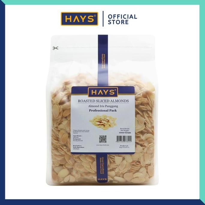 

Promo Almond Iris Panggang 1Kg / Roasted Sliced Almond 1Kg - Hays