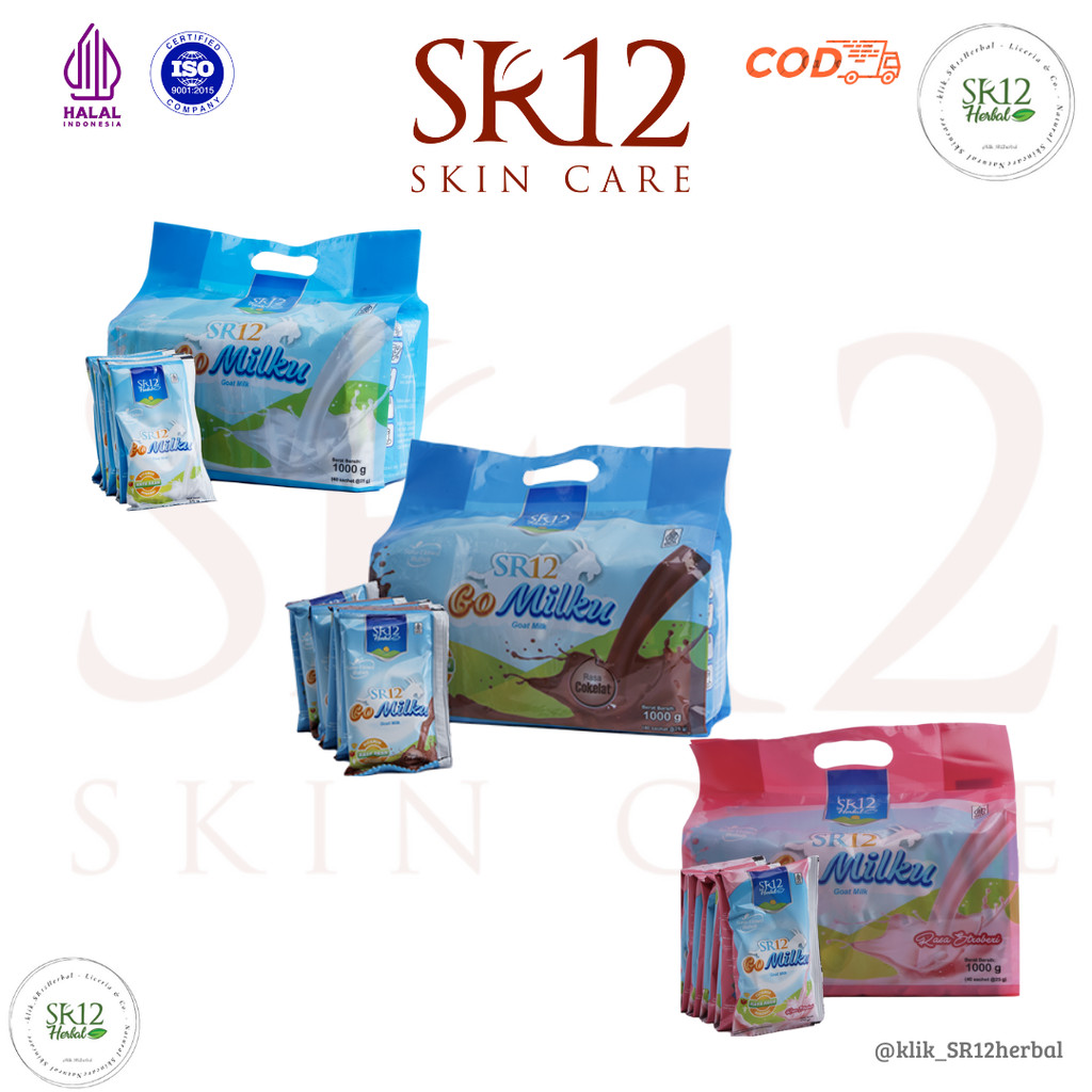 

SUSU BUBUK ETAWA/GOMilku SR12 VARIAN SACHET/SEMUA RASA
