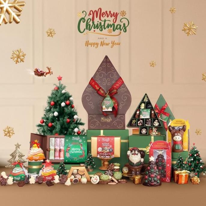 

Murah Chocolate Monggo | Christmas Biscuit Coklat 12 Pcs 200G | Cokelat Cemilan
