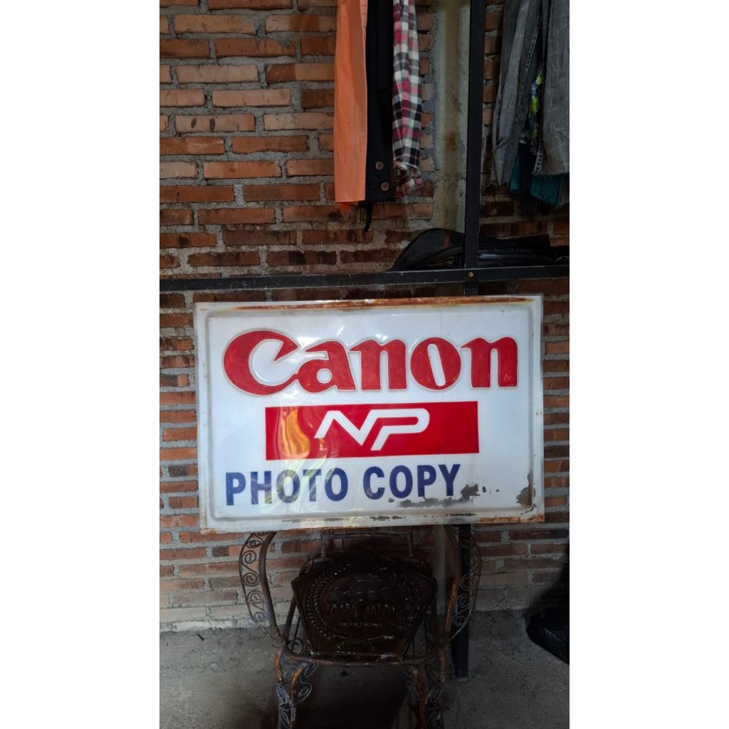 Neonbox canon photo copy  125rb  jadul antik vintage display lawas kuno