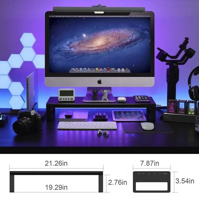 Triple W Meja Laptop + 4 USB Quick Charging| Portable Monitor Komputer [terbaik]