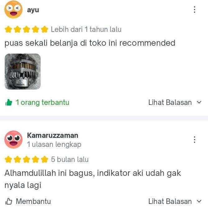 Murah Alternator Dinamo Amper Nissan Datsun Go. Nissan March. Datsun Cross