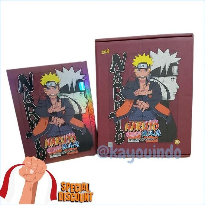 BEBAS ONGKIR - Binder Naruto Kayou, Album Naruto Card VIP Premium Free 4 PR