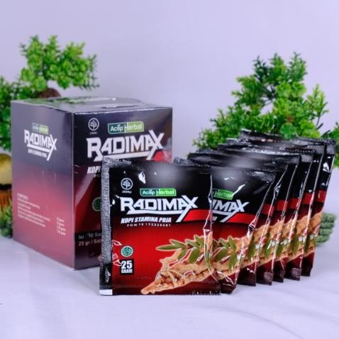 Ready!! Radimax Kopi Stamina Pria - Isi 10 Sachet ( Toko Resmi Pusat ) - Obat Kuat - Penyubur Sperma