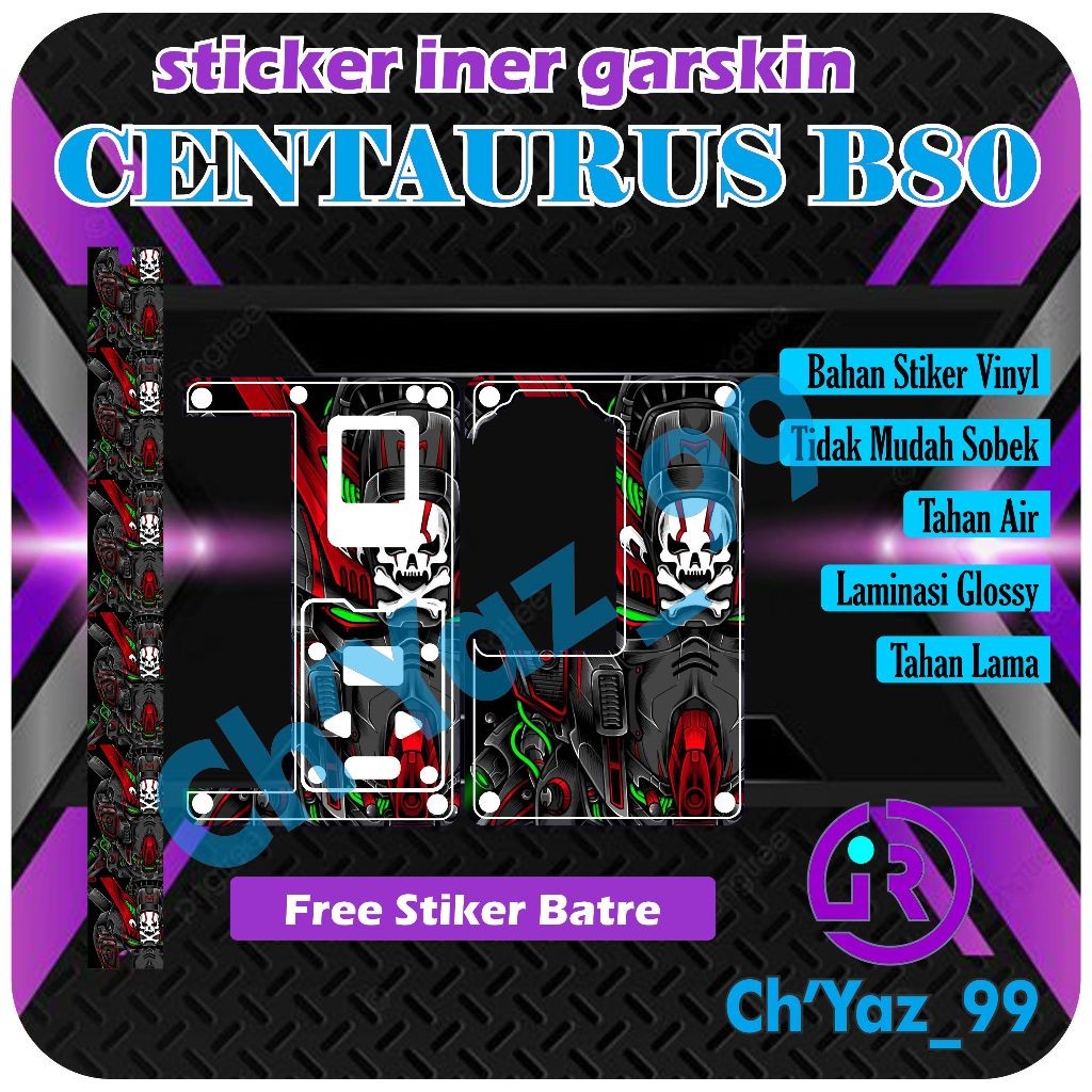 

Stiker Chyaz99 B80 Iner Glossy Laminasi 19 Garskin Label Custom Fullbody Presisi Bisa COD