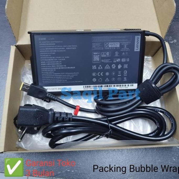 BEBAS ONGKIR - Adapter Charger Lenovo Legion Slim 7 15ACH6 7-15ACH6 20V 11.5A 230W