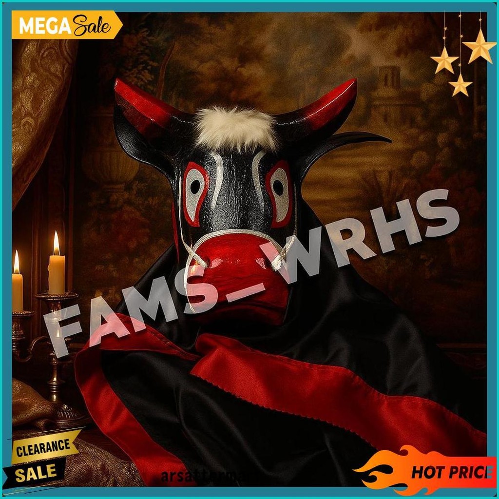 Bantengan Anak Plus Kain Mainan Viral Bantengan Mberot Banteng Suro Mberot