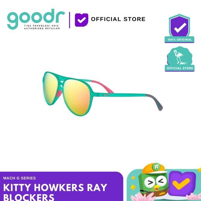 BEBAS ONGKIR - GOODR SUNGLASSES KITTY HAWKERS RAY BLOCKERS