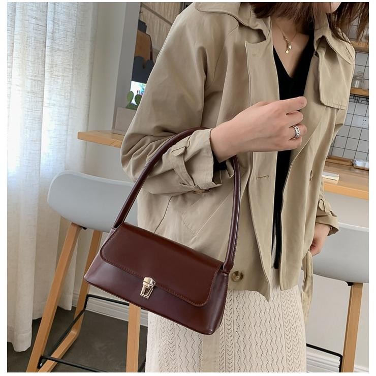 Terbaik 083 Tas bahu Wanita Shoulder Bag Wanita Tas Vintage Korea Shoulder Bag vintage Korea Shoulde
