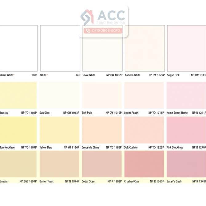 Elastex Cat Tembok Waterproof Eksterior Warna 25Kg (Semua Warna Ready) Allshop