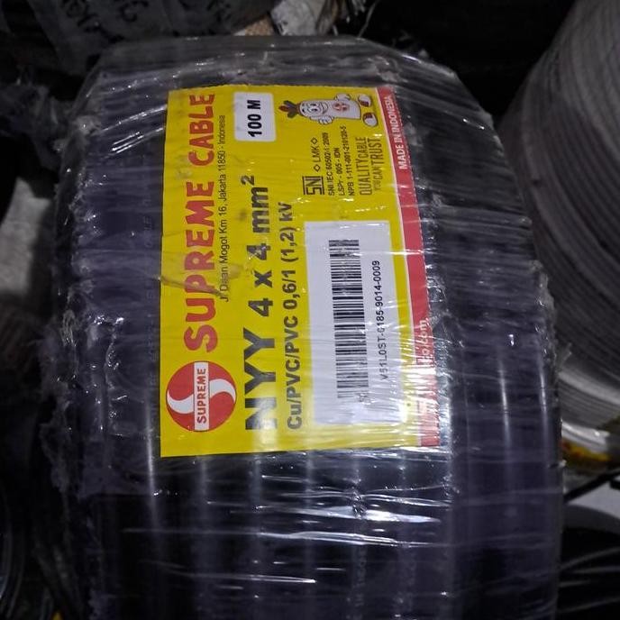 KABEL NYY 4X4 SUPREME 100M KABEL NYY 4X4MM SUPREME 100M