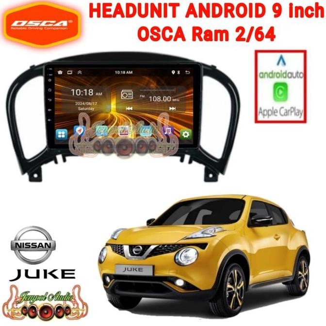 TERMURAH - Head Unit Android OSCA 9 Inch Nissan Juke