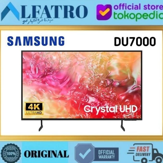 TERBARU - SAMSUNG TV 70 Inchi 70DU7000 4K UHD UA70DU7000 Smart TV 70 Inch 70DU7000KXXD