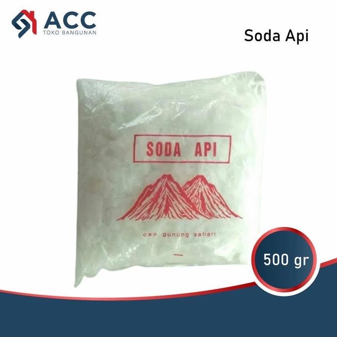 Soda Api 1/2 Kg / Soda Api 500 Gram / Soda Api Bubuk / Anti Sumbat Wc Allshop