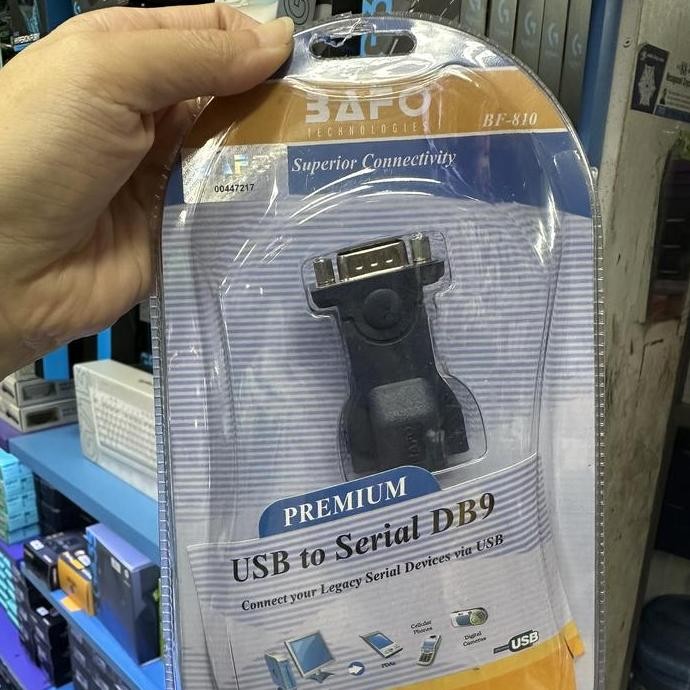 TERBARU - Bafo USB to Serial DB9 premium / Bafo Kabel USB to Serial DB9