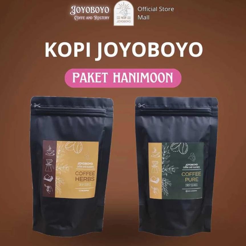 

Ready!! Joyoboyo Paket Honeymoon (Bundling Kopi Herbal + Kopi Rempah)