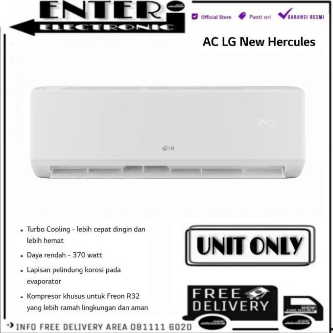 TERBARU - LG AC H09TN4 - LG 1 PK AC 1PK NEW HERCULES R32 H09TN H 09 TN4 H 09TN4