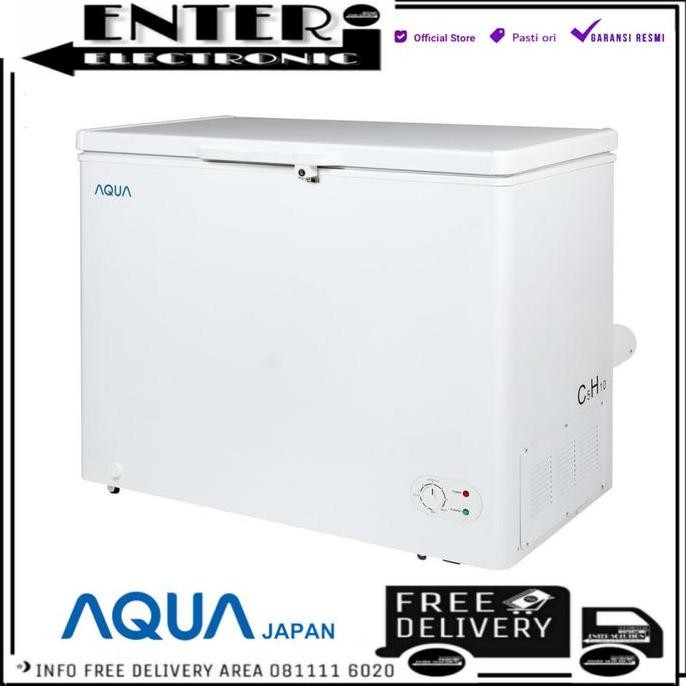 NEW AQUA JAPAN AQF350R - CHEST FREEZER AQUA SANYO 350 L 319 L AQF 350 R