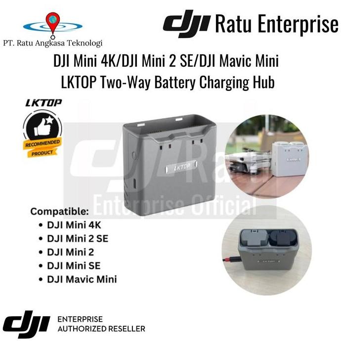BEBAS ONGKIR - Battery Charging Hub DJI Mini 4K DJI Mini 2 SE Charger Baterai DJI Mini 4K DJI Mini 2