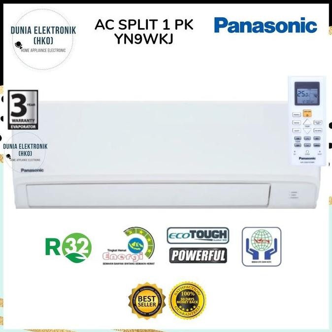 TERBARU - AC Panasonic 1 PK CS-YN9WKJ | Panasonic yn9wkj yn 9wkj R32 ECO TOUGH