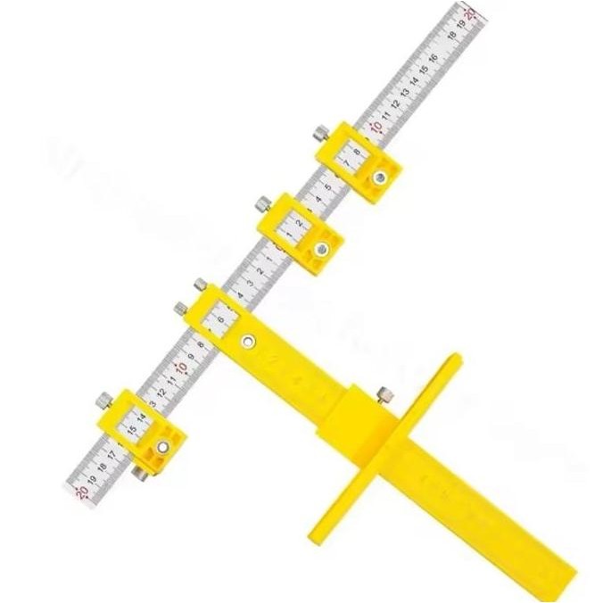 

Penggaris Alat Ukur Bor Woodworking Drilling Aid Tool (Gatuso)