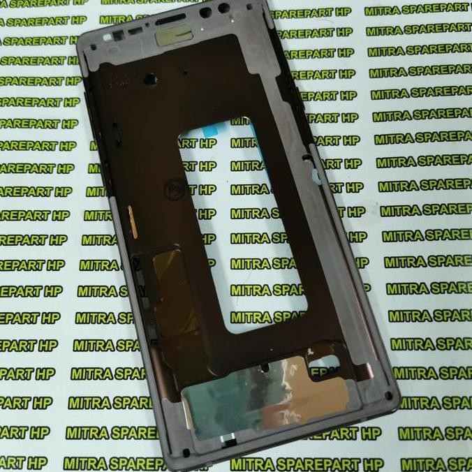 TERMURAH - FRAME BEZEL DUDUKAN LCD TULANG TENGAH SAMSUNG GALAXY NOTE 9 ORIGINAL
