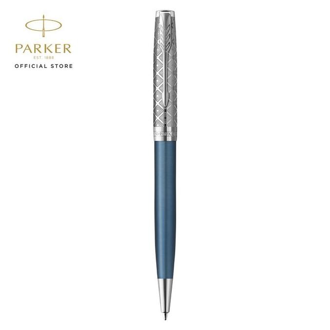 

TERLARIS - Parker Sonnet Metal Blue Chrome Trim Ballpoint