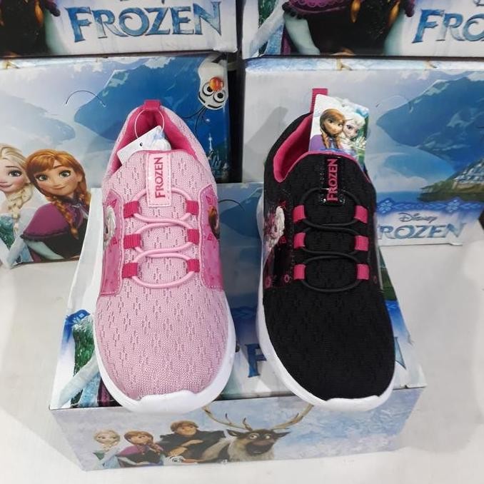 Sepatu Anak Perempuan Berkarakter Frozen Merk Disney Original