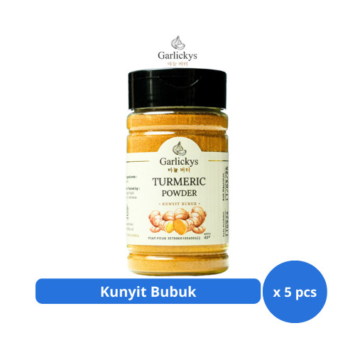

GARLICKYS Kunyit Bubuk Premium Quality 40gr x 5 pcs
